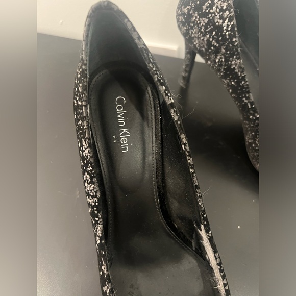 CALVIN KLEIN sparkly high heels - Picture 2 of 4